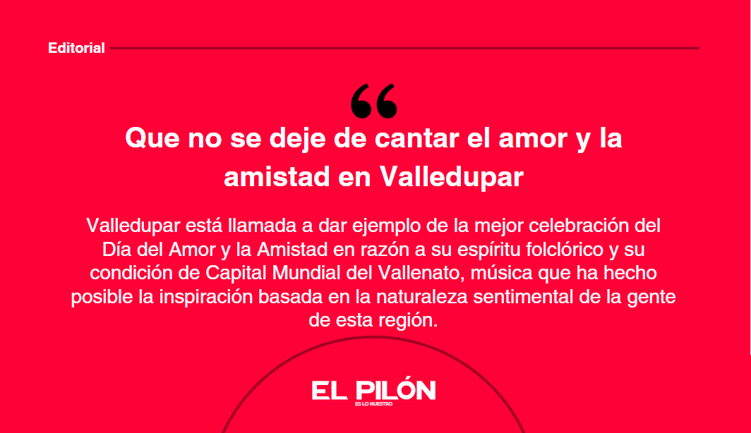 Que no se deje de cantar el amor y la amistad en Valledupar