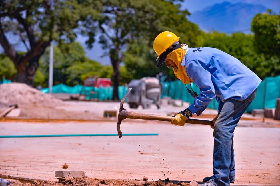 Alcaldía de Valledupar muestra el 50 % del avance en reconstrucción del parque El Carmen: ¿cuándo estará listo?
