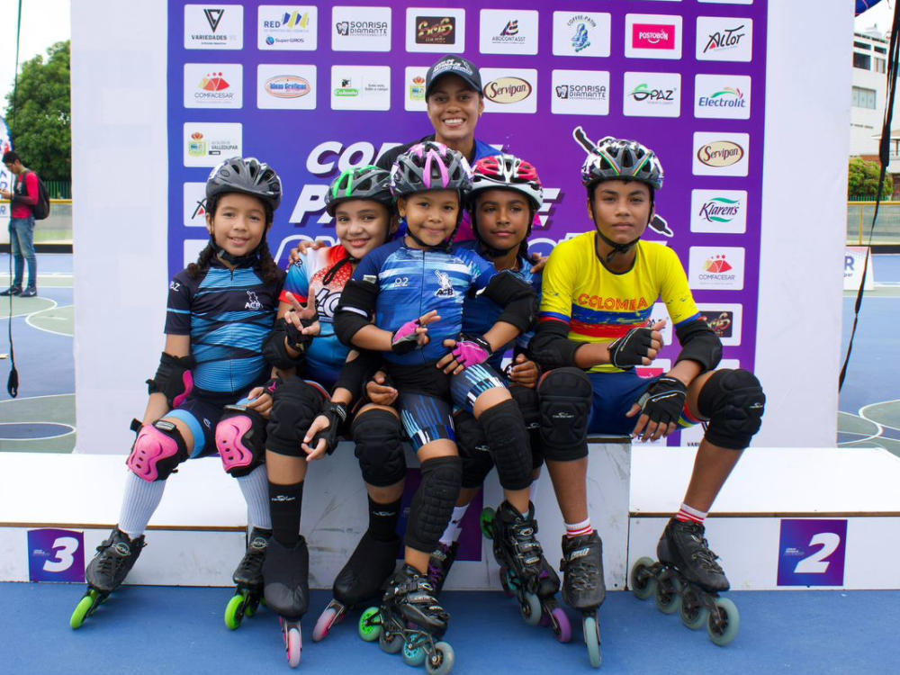 Valledupar rinde homenaje a una multicampeona mundial con la 3.ª Copa Andrea Cañón de Patinaje