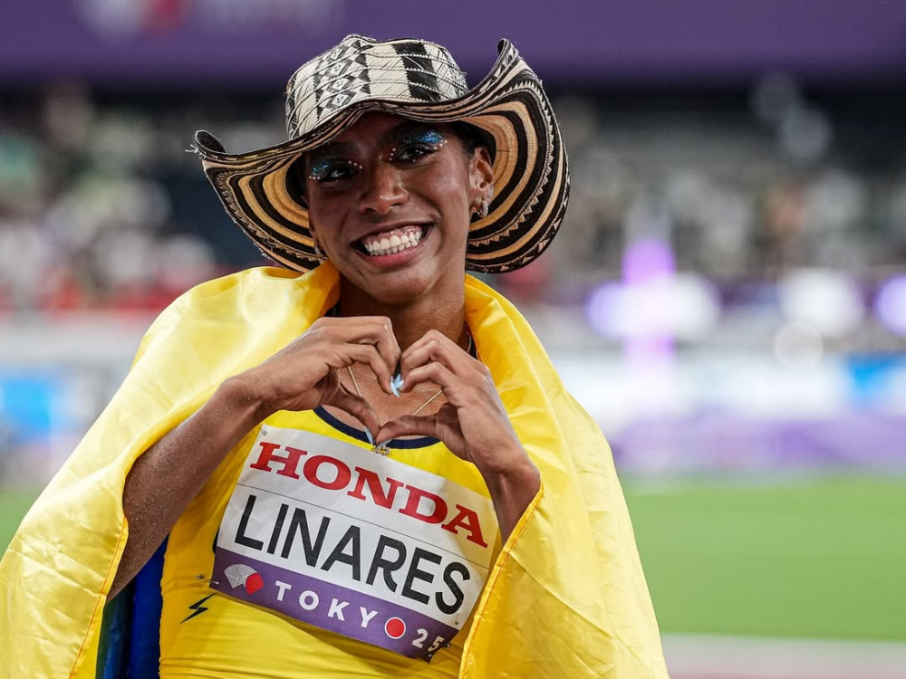 Una medalla histórica: así fue el salto de Natalia Linares para conquistar el podio mundial