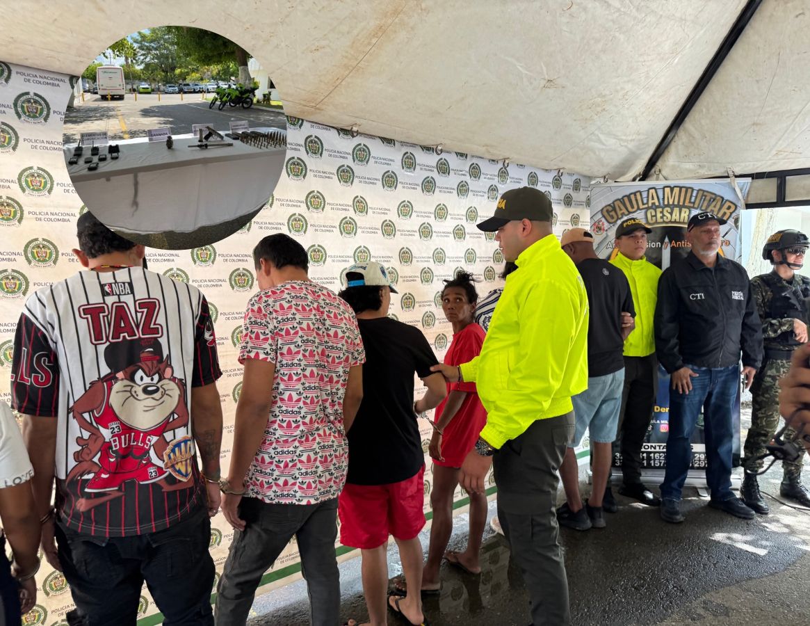 Caen 12 del Clan del Golfo: usaban menores para distribuir drogas y estarían ligados a 15 homicidios en el Cesar