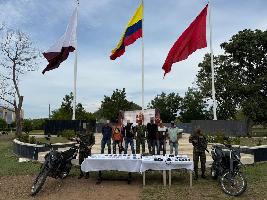Golpe al Clan del Golfo: siete hombres se entregan en el Área Metropolitana de Valledupar tras presión del Ejército 