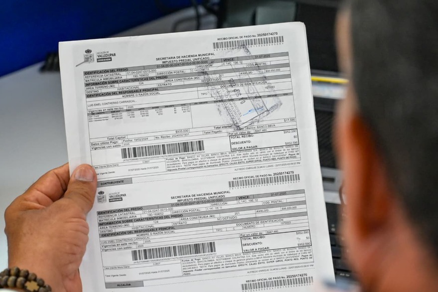 Alcaldía de Valledupar anuncia descuentos de hasta el 90 % en intereses y sanciones de impuestos en mora