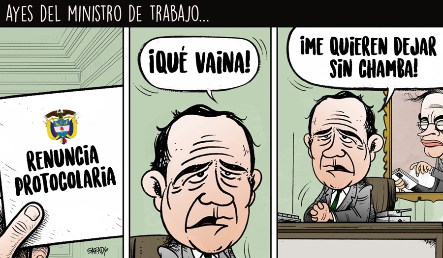 Ayes del ministro de Trabajo