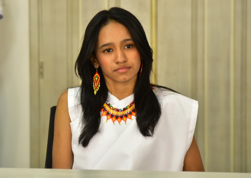 Conoce a Linda Lucía Mindiola, la joven kankuama que ocupará la curul indígena en Valledupar