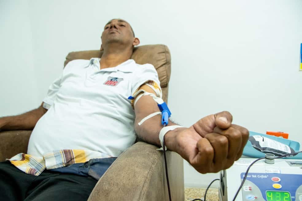 Hay aproximadamente 2,26 donantes de sangre por cada 1.000 habitantes en Valledupar. Foto: Jesús Ochoa.