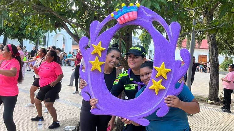 Rumbaterapia Púrpura por el Amor y la Amistad, este 19 de septiembre en el Parque Los Algarrobillos. Foto: El Heraldo.