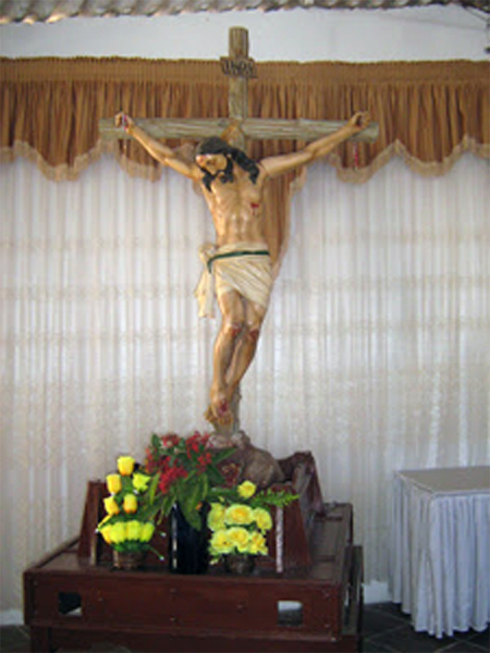 El santo Cristo en Mariangola