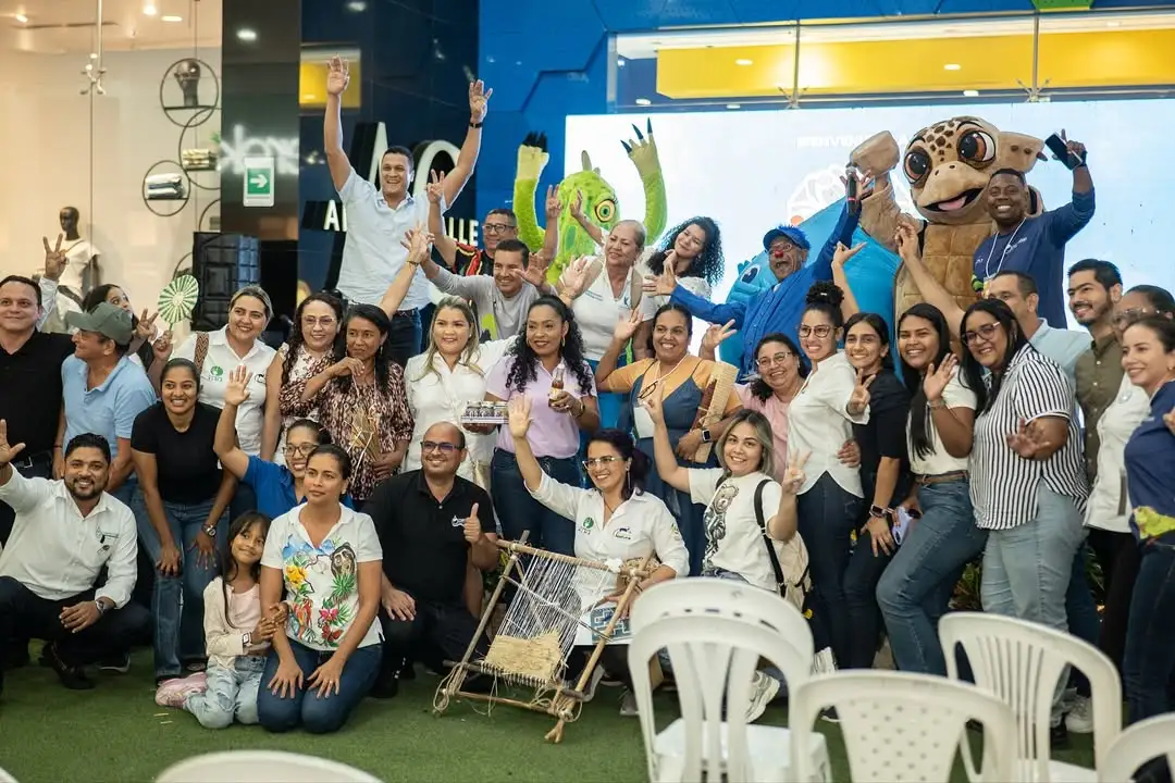 Corpocesar celebró el éxito del evento que reunió a cientos de participantes, fortaleció los Negocios Verdes y ratificó el compromiso con la sostenibilidad ambiental en el Cesar. Foto: Corpocesar.