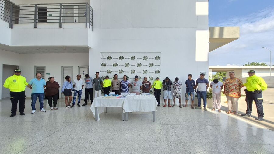 A la cárcel 17 integrantes de ‘La Cuchilla’: banda que estaría ligada al Clan del Golfo en Valledupar