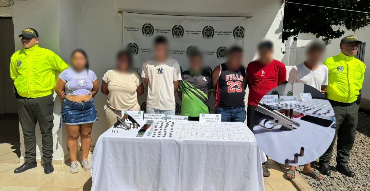 Golpe a estructura criminal que operaba cerca de colegios en El Paso y La Loma: así cayó el ‘Clan del Paso’