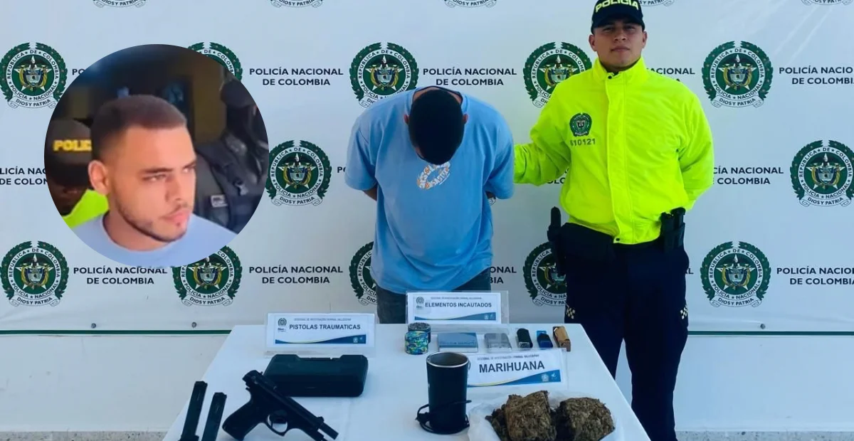 La caída de un vendedor de droga en Valledupar: esto encontraron en el allanamiento