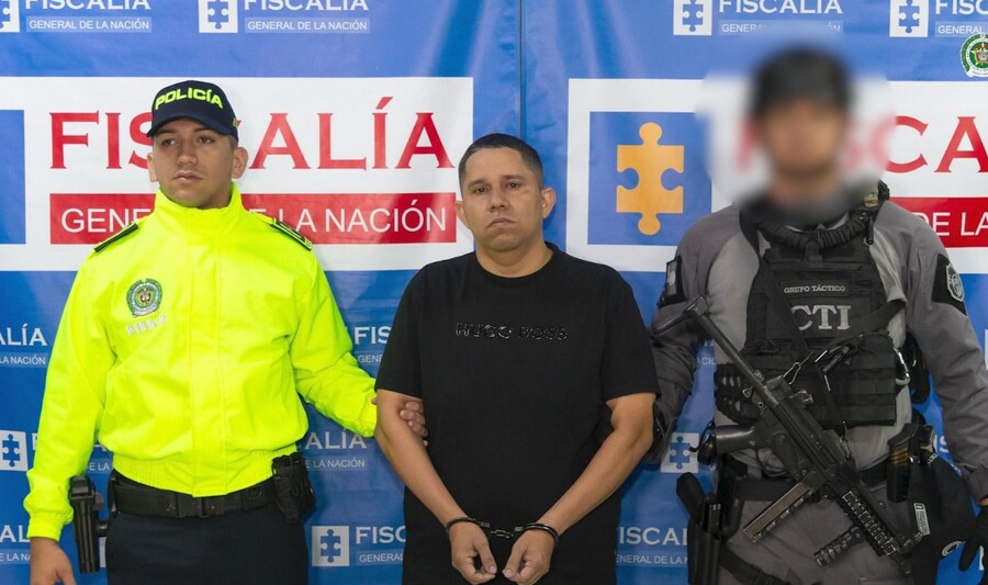 Capturan en Valledupar a señalado cabecilla del ‘Tren de Aragua’: era buscado en Venezuela por terrorismo y homicidio