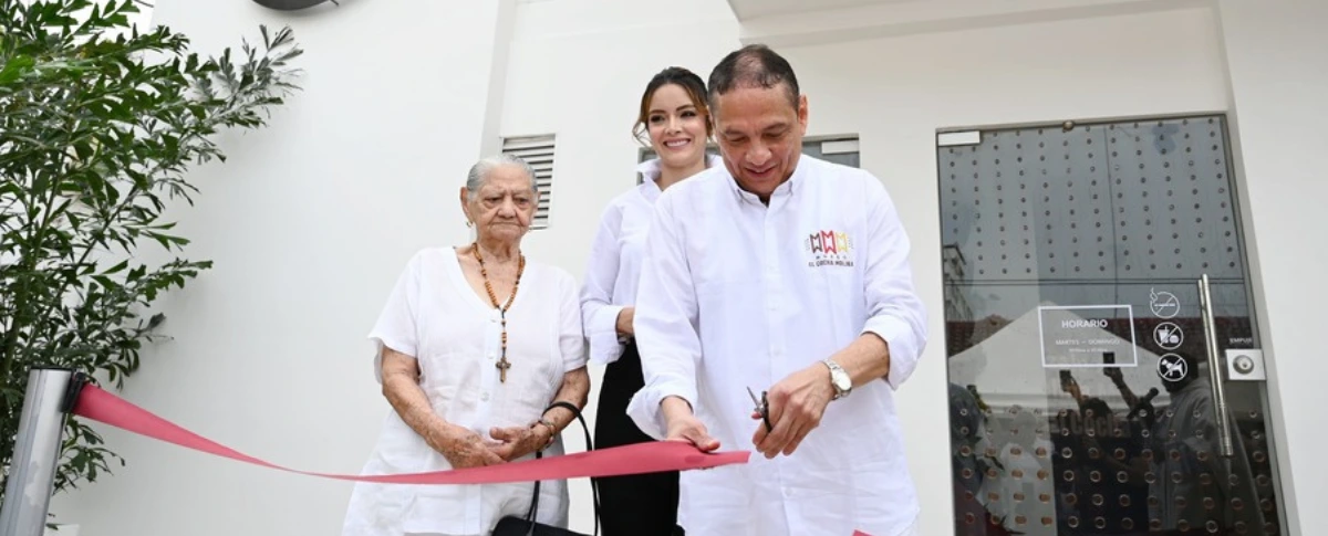 Acto de inauguración del Museo Cocha Molina en Valledupar, espacio donde hoy se impulsa la declaratoria como Patrimonio Cultural.
