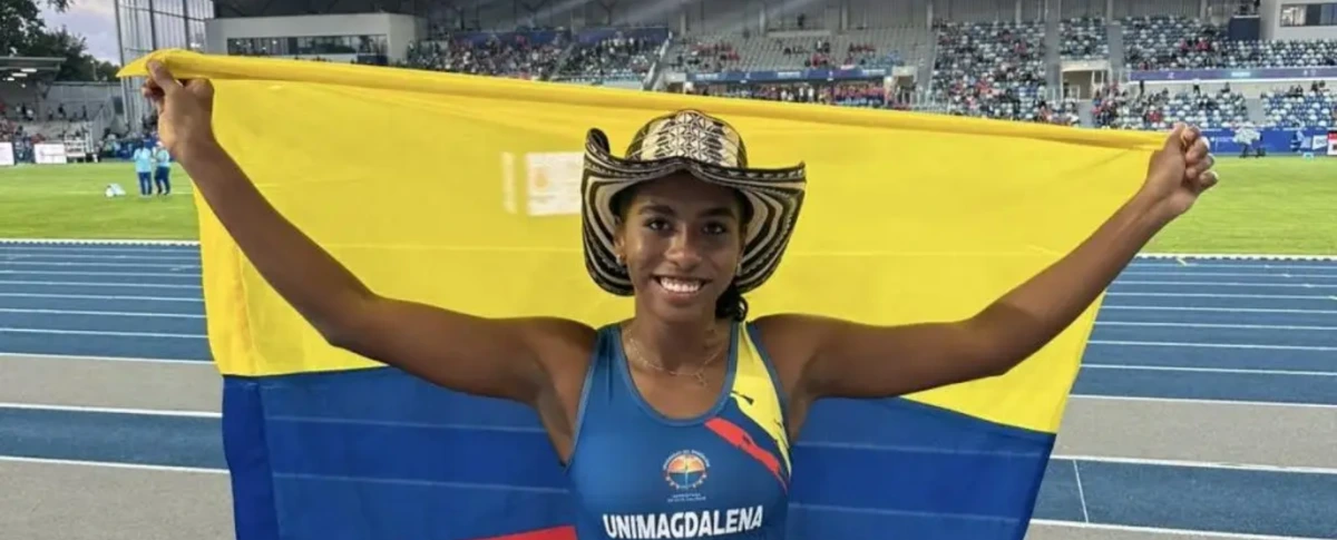 La atleta vallenata ya había representado por lo alto a la Unimag y al país en los Juegos Mundiales Universitarios FISU de Alemania.