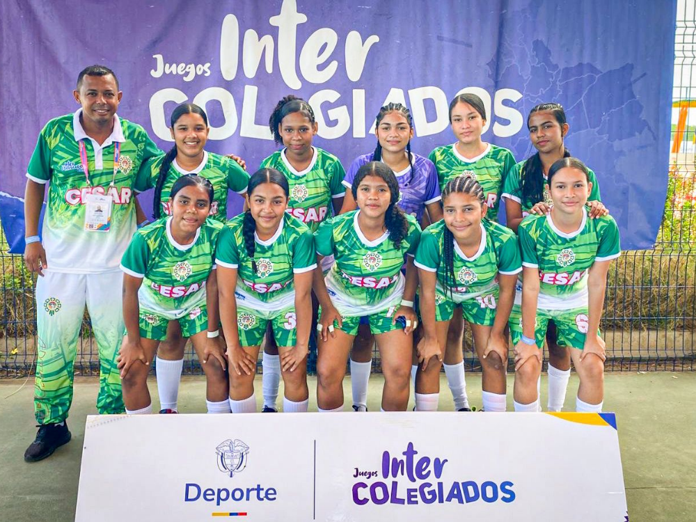 Ocho equipos del Cesar aseguraron su cupo en la Final Nacional de los Juegos Intercolegiados 2025