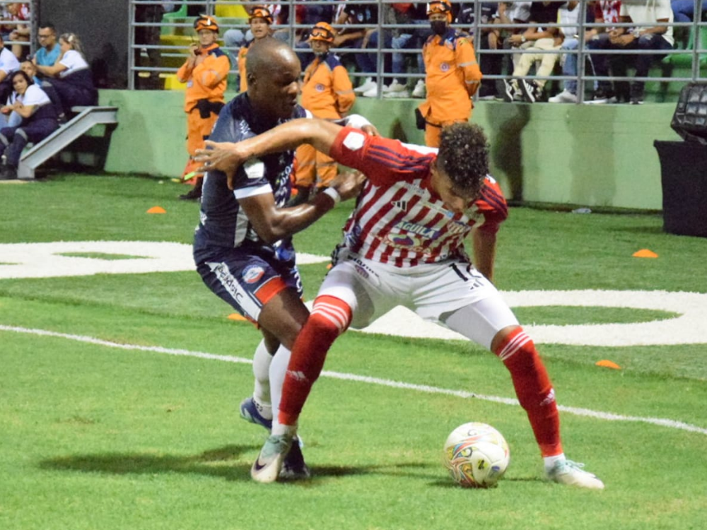 La última vez que Junior jugó un partido oficial en Valledupar fue visitando a Alianza por la Liga Betplay I-2024.
