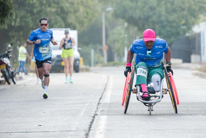 Historias de vida y resiliencia fueron protagonistas en la Media Maratón de Valledupar