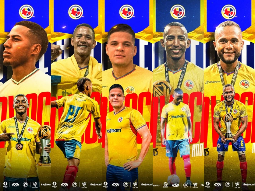 Los vallenatos Javier Puertas, Luis Peña, Hernán Gil, Anderson Tellez y Miguel Rodríguez fueron convocados.