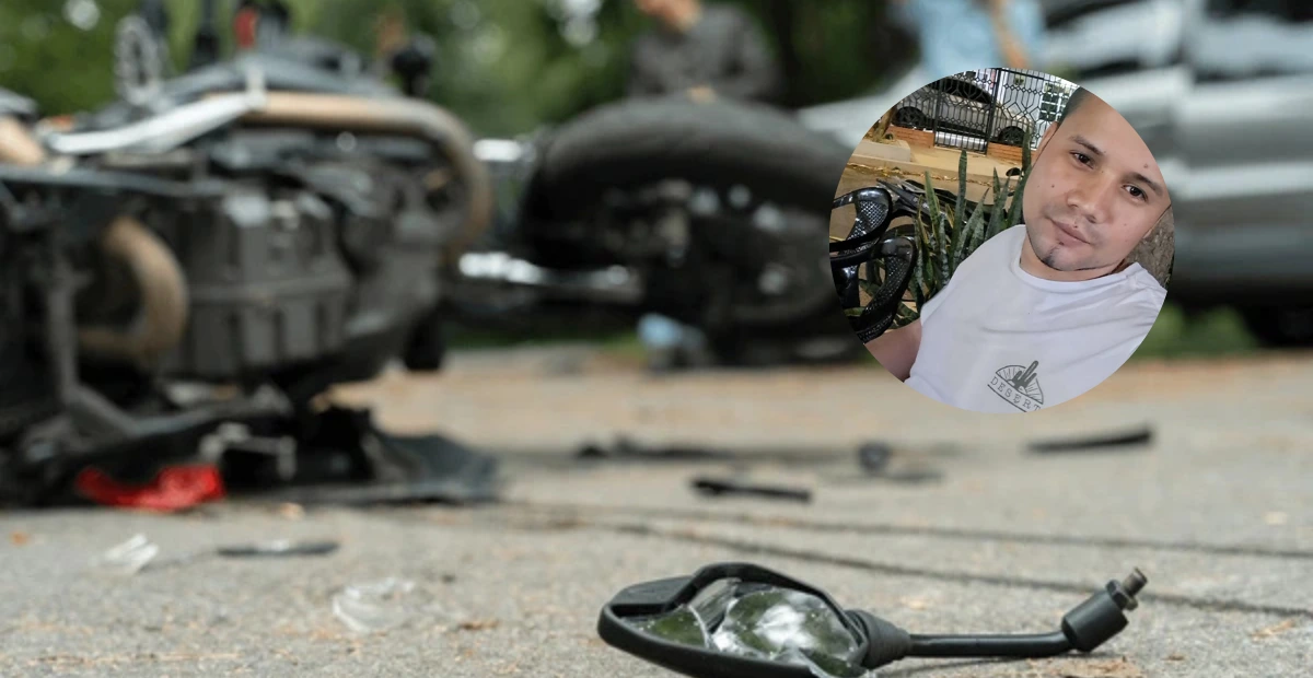 Jorge Sarmiento sobrevivió a un grave accidente en 2013 y hoy promueve la conducción responsable. Foto: suministrada.