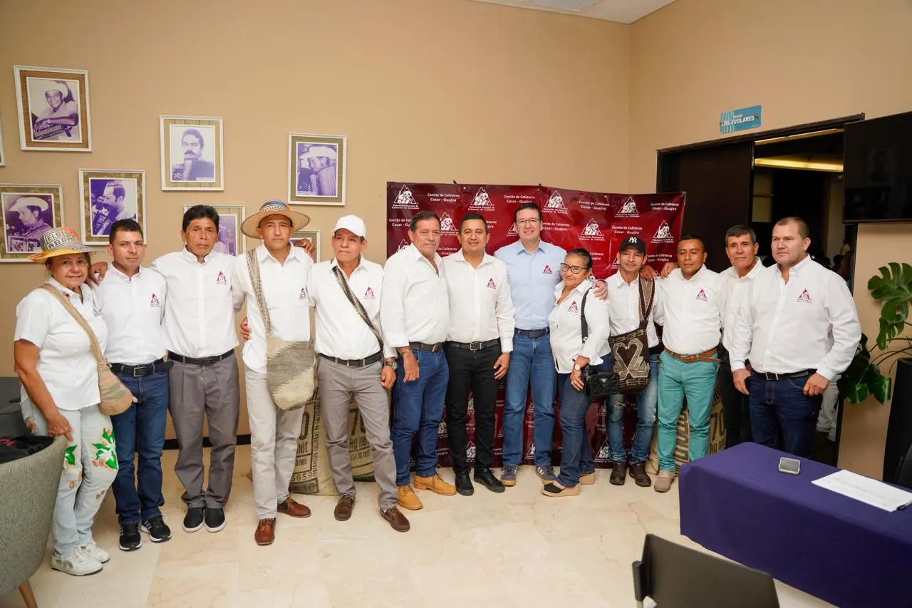 Reunión de cafeteros-de Cesar, Bolívar y Guajira en Valledupar