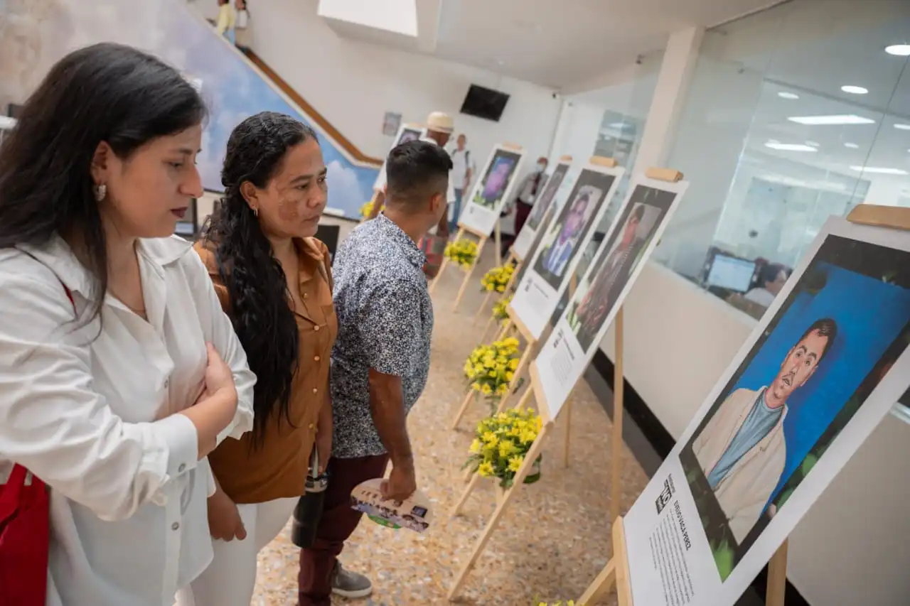 Mujeres buscadoras de sus familiares desaparecidos. Foto: Gobernación del Cesar.