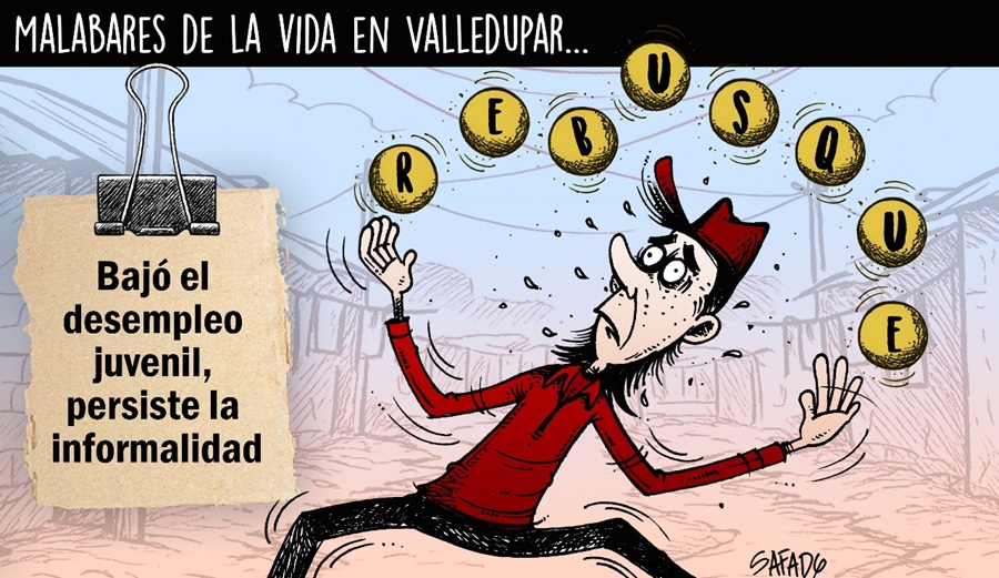 Malabares de la vida real en Valledupar