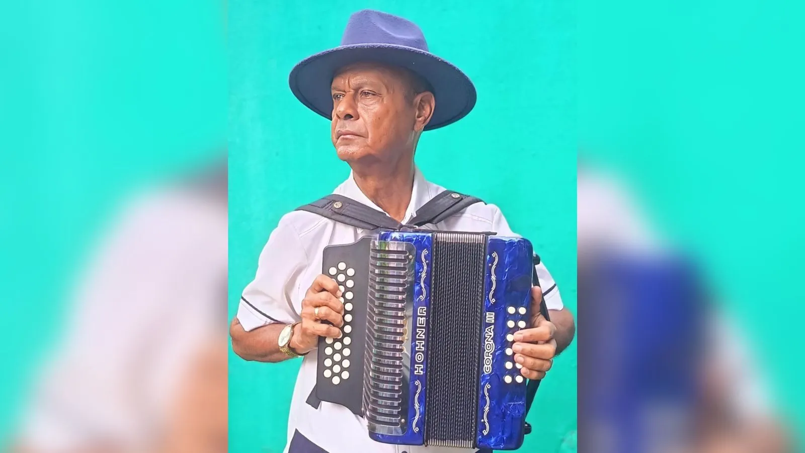 Adaulfo Herrera, acordeonero y compositor vallenato.