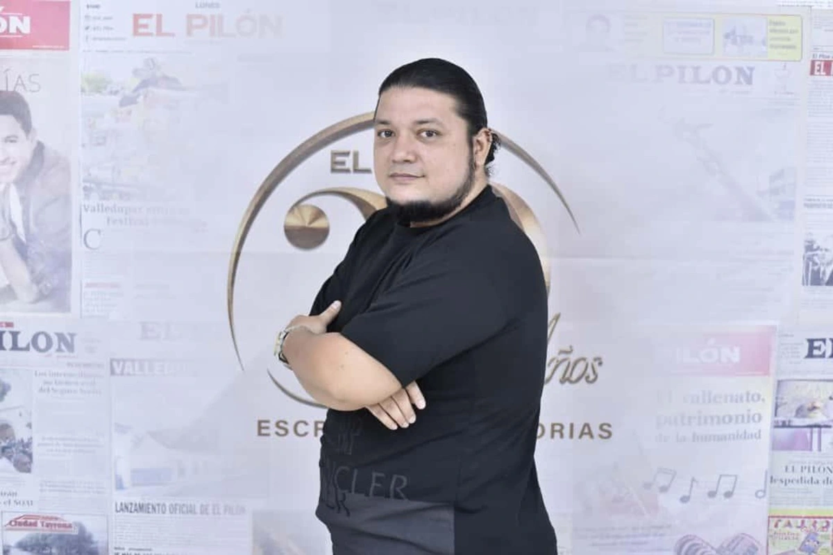 Anderson Ruiz, foodie de Valledupar y fundador de Fatneszone. FOTO: JESÚS OCHOA/EL PILÓN.