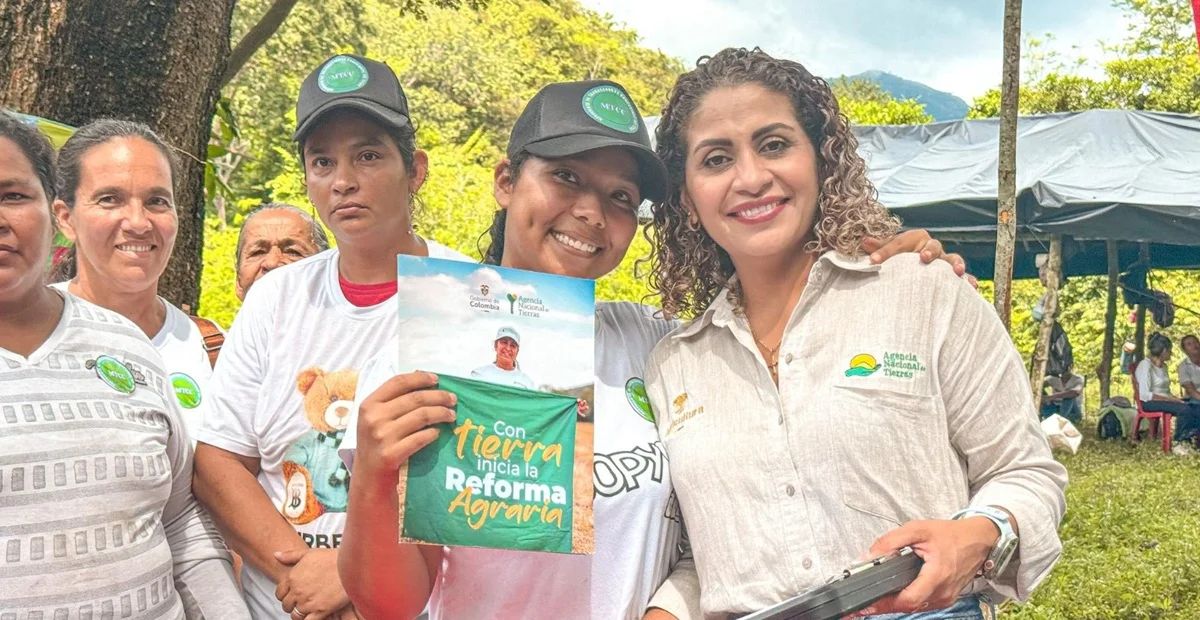 Mujeres víctimas del conflicto transforman su futuro con la entrega de tierras en Pailitas