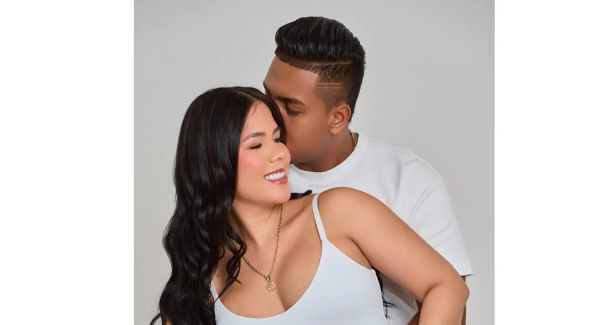 Haffit David y su esposa Judith Marmolejo esperan a su segunda hija. FOTO: FACEBOOK HAFFIT DAVID