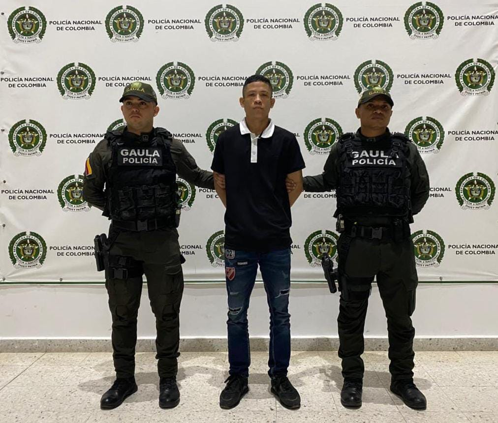 Así capturaron a alias ‘Felipe’ cuando recibía dinero producto de una extorsión en Valledupar
