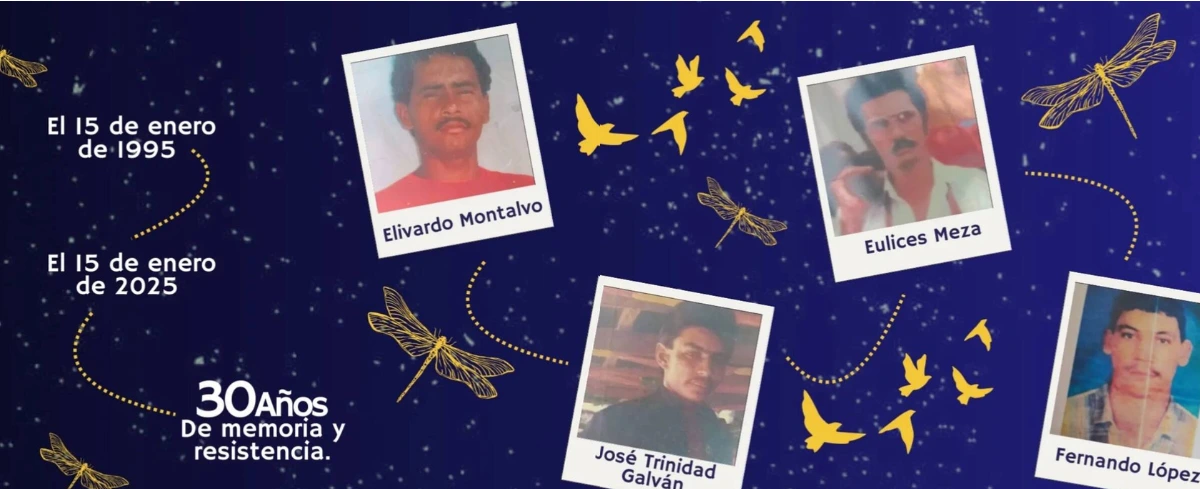 Fotografía en memoria de las víctimas. Cortesía de la Fundación Yo Amo a Puerto Patiño