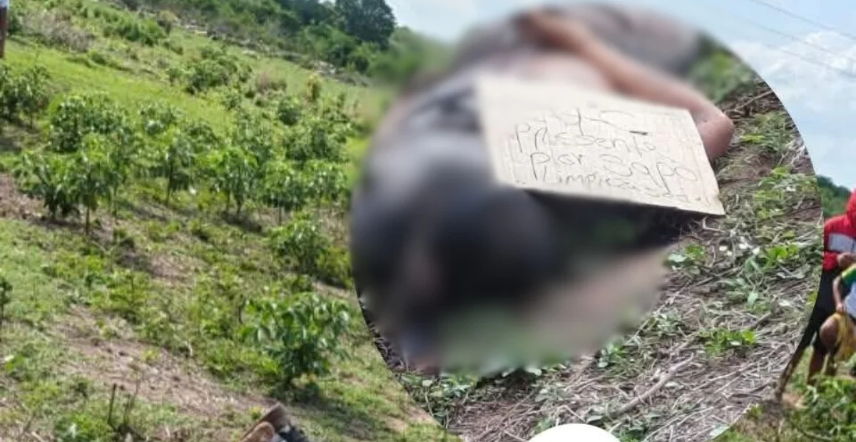 El cuerpo de Yornaldo Javier Welfar Hernández fue hallado con una herida de bala en la cabeza. Foto: cortesía.