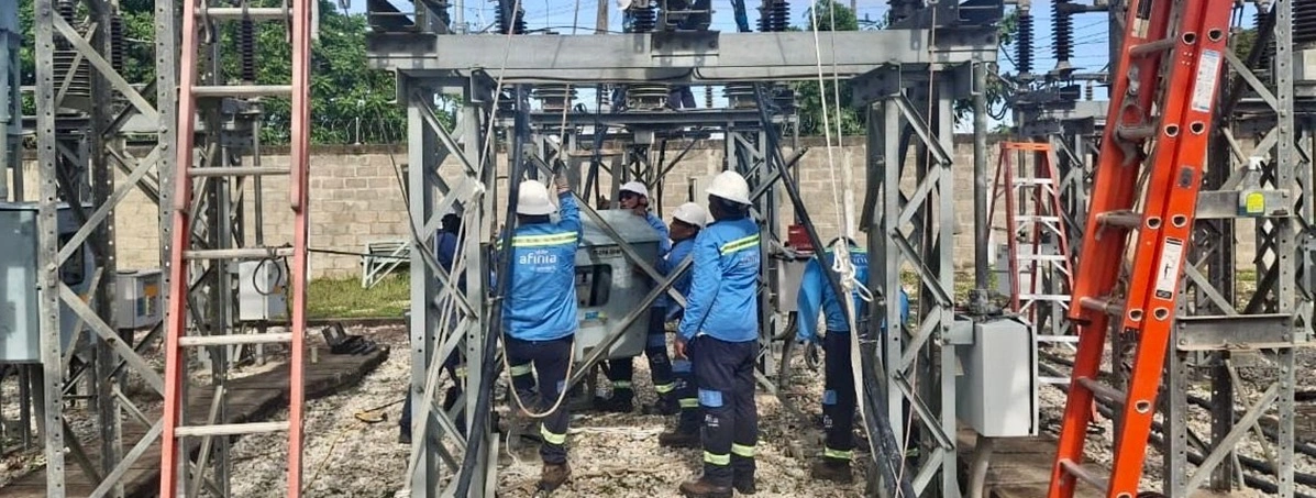 Las suspensiones del servicio de energía se realizarán en municipios del Cesar, Magdalena y Bolívar. FOTO: AFINIA.