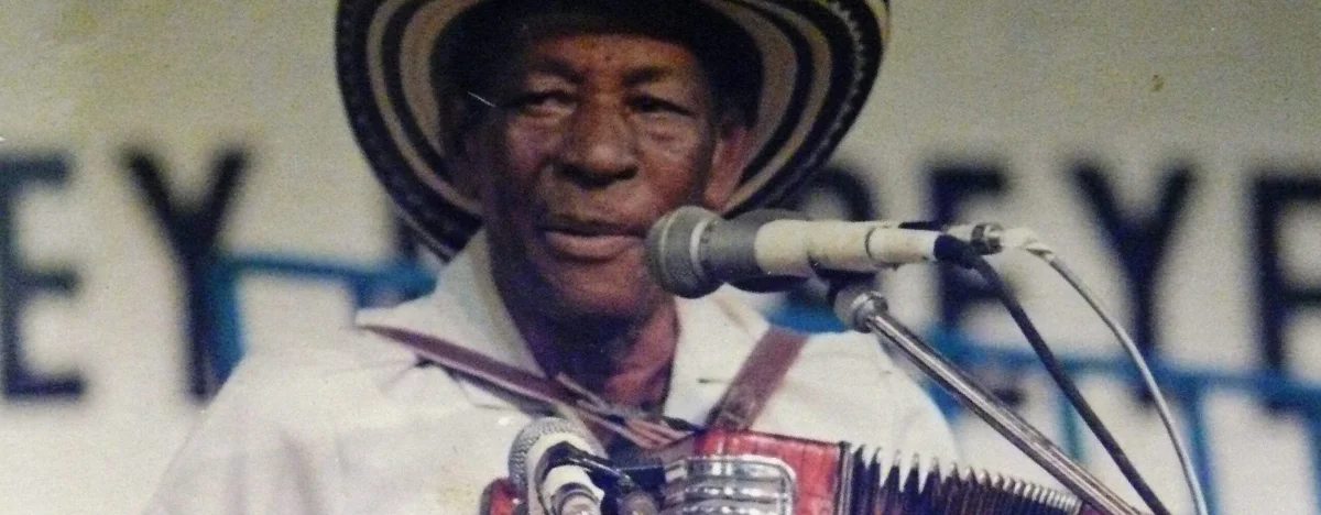 Alejandro Durán Díaz, primer Rey Vallenato en el año 1968. FOTO: JUAN RINCÓN.