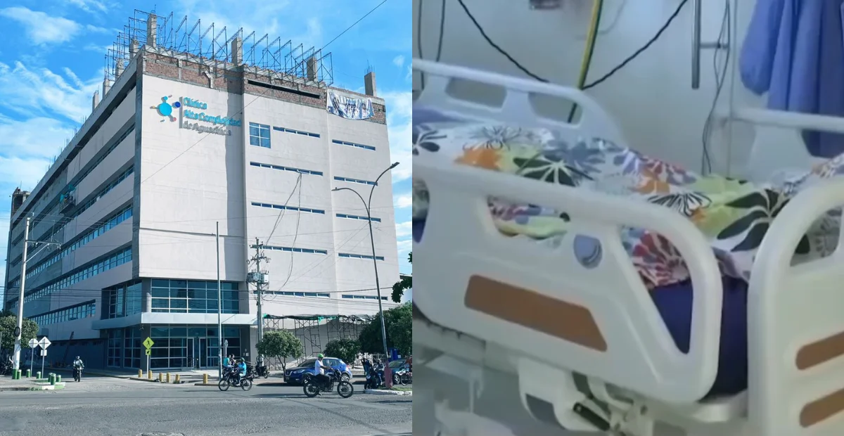 La adolescente permanece en UCI en la Clínica Alta Complejidad en Aguachica mientras las autoridades investigan las circunstancias del caso. Foto: cortesía.