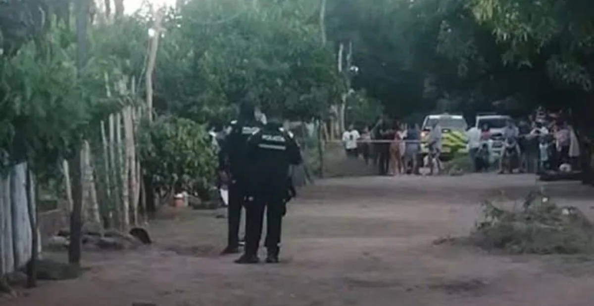 La víctima mortal fue atacada junto a su hermano mientras se dirigían a su lugar de trabajo en María Fuentes, Codazzi. Foto: Cortesía.