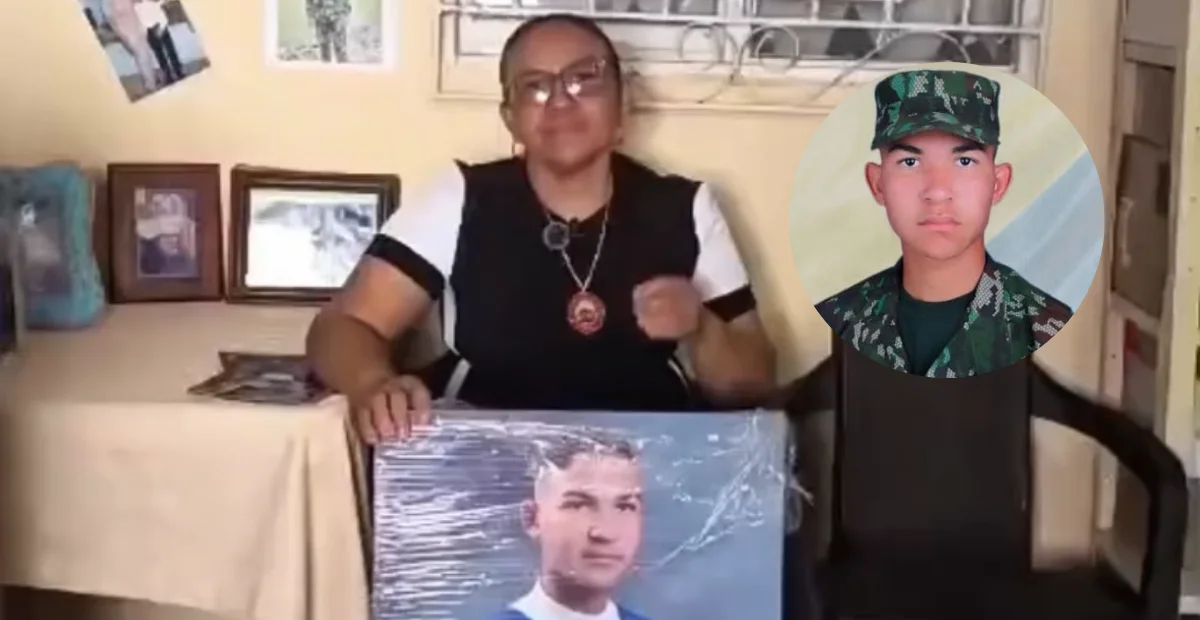 Lenis Margarita García implora al Gobierno Nacional acciones urgentes para lograr la liberación de su hijo. Foto: Cortesía.