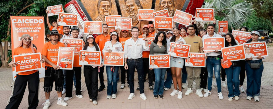 Carlos Caicedo en Valledupar.