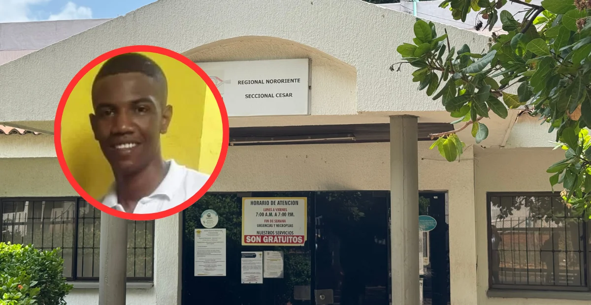 Habitantes de Valencia de Jesús lamentan la muerte del joven Rodolfo José Guerra Brito. Foto: cortesía.