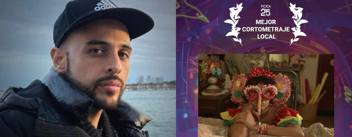 PIE DE FOTO: David David Celedón, cineasta barranquillero. FOTO: REDES SOCIALES.