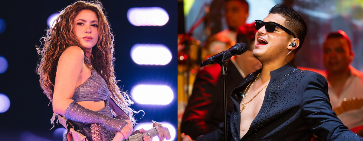 Elder Dayán grabó en vallenato ‘Inevitable’ de Shakira tras el éxito de la canción en un homenaje a la barranquillera. FOTO: REDES SOCIALES SHAKIRA Y ELDER DAYÁN.
