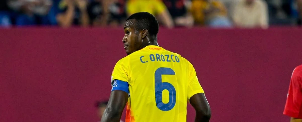 El volante vallenato Cristian Orozco fue el capitán y jugó los 90 minutos.