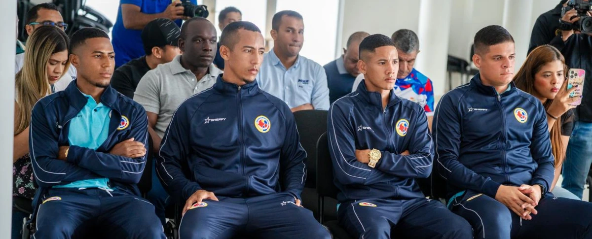 La Selección Colombia de Minifútbol que representará al país en la Copa Potrero 2025, a disputarse en Buenos Aires del 14 al 23 de noviembre.