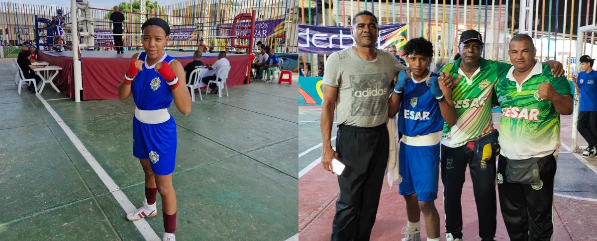 Los jóvenes pugilistas cesarenses Camila Pineda y Emerson Coronado pelearán por las medallas de oro este viernes 28 de noviembre.