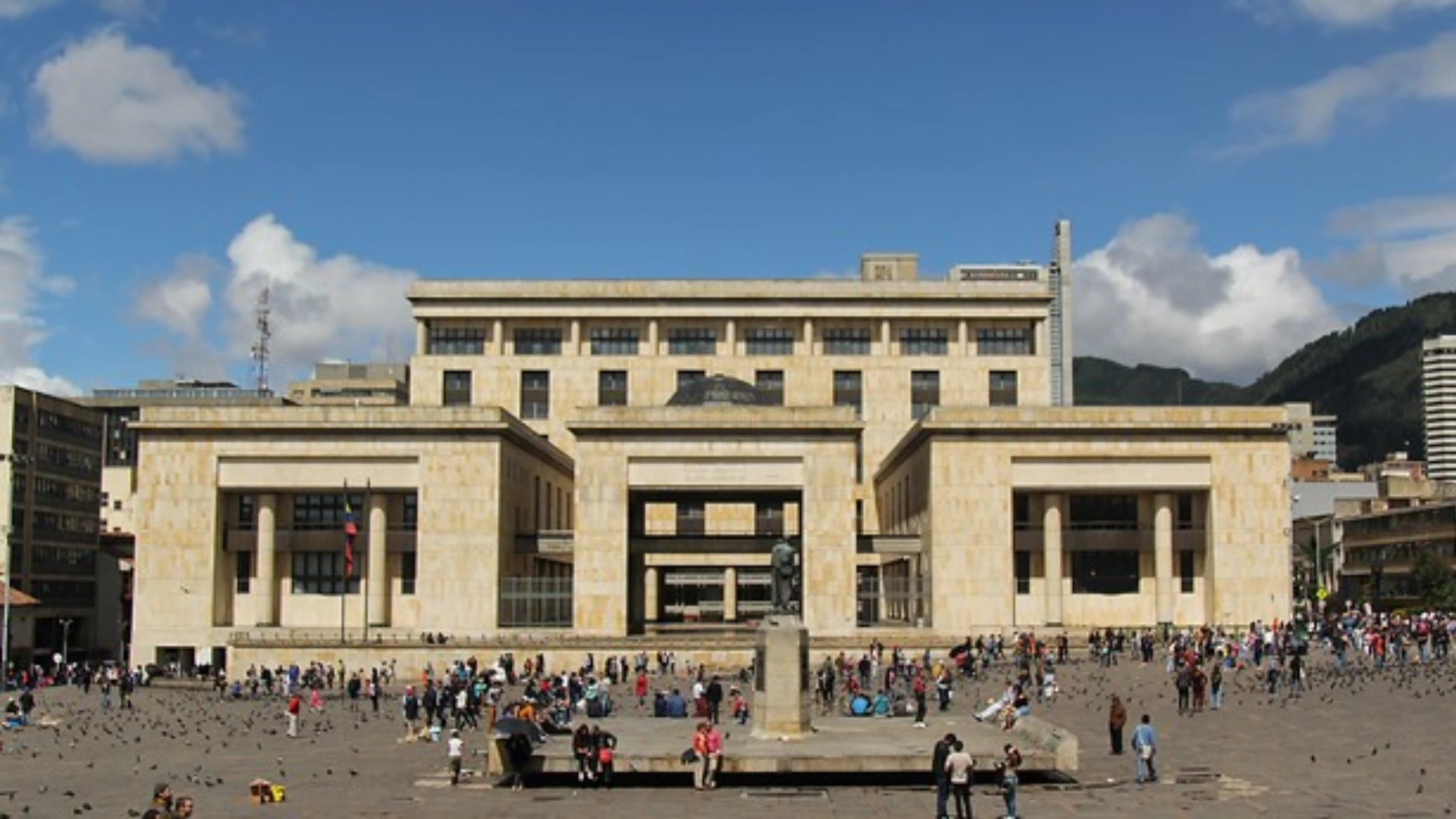 Así se ve el Palacio de Justicia hoy.