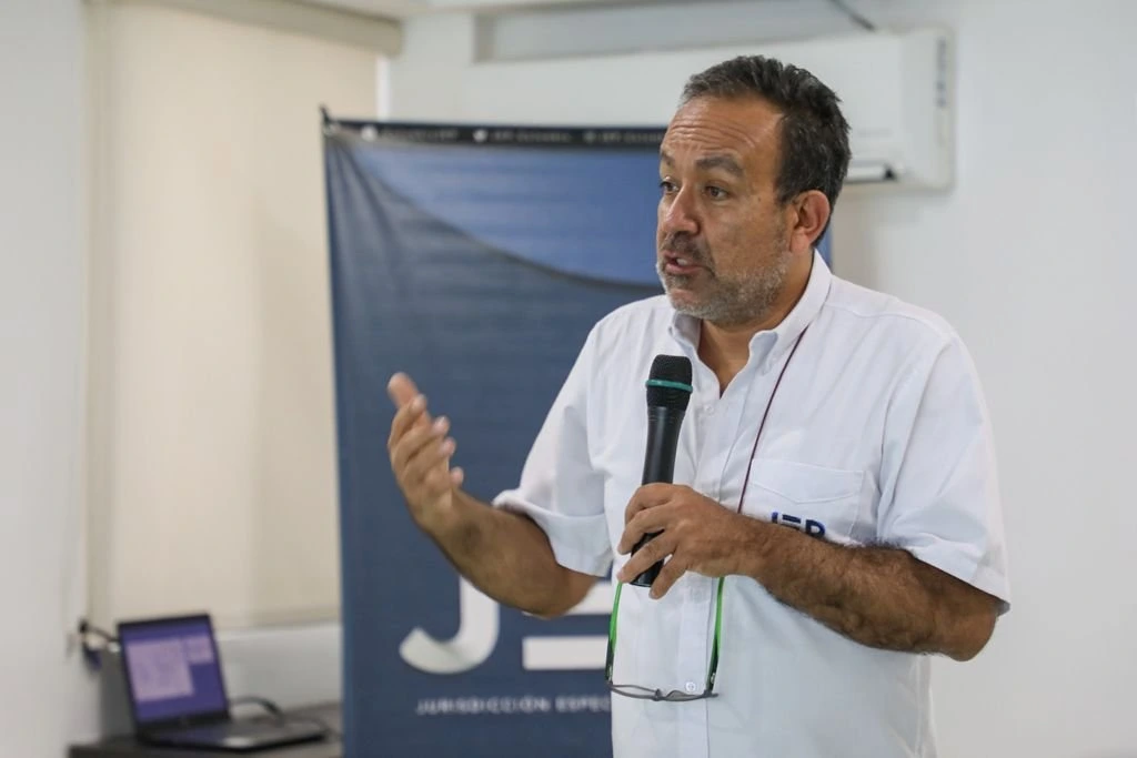 Harvey Danilo Suárez, Secretario Ejecutivo de la Jurisdicción Especial para la Paz (JEP). Foto: JEP