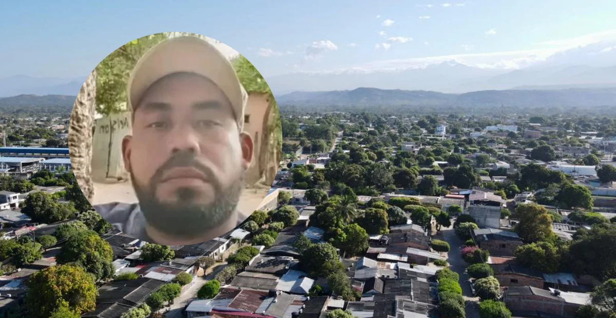 La víctima, identificada como Carlos Andrés Alfaro Alfaro, de 41 años. Foto: cortesía.