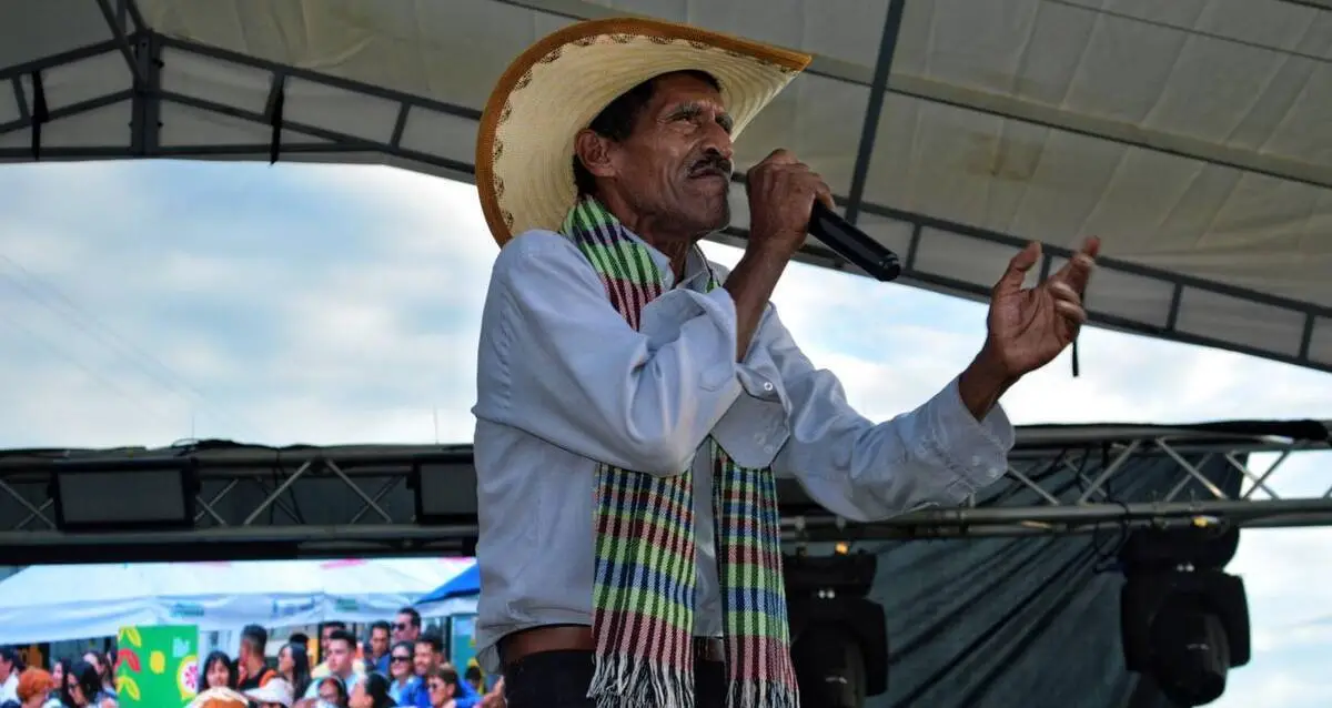 Presentación de su canción ‘La Garza’ escrito a Puerto Patiño, Cesar.